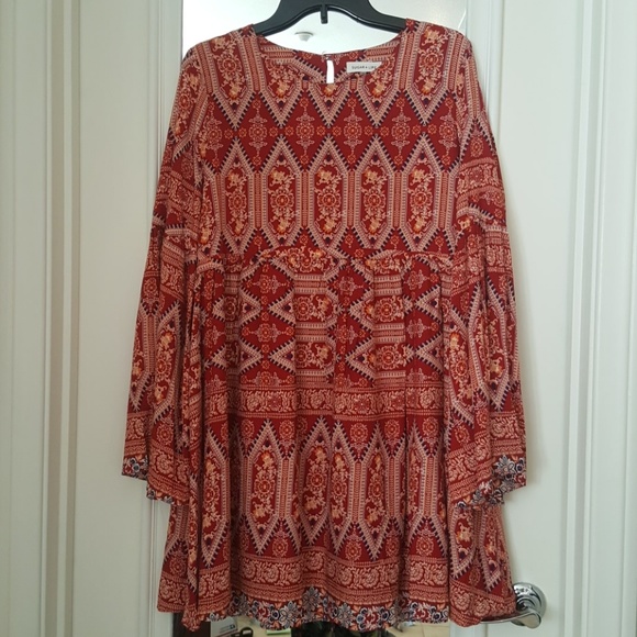 SUGAR L!PS Boho Dress - Picture 1 of 3